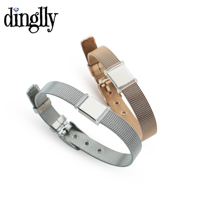 DINGLLY 10mm High Quality Stai - Mesh Strap Metal 리뷰 및 가격