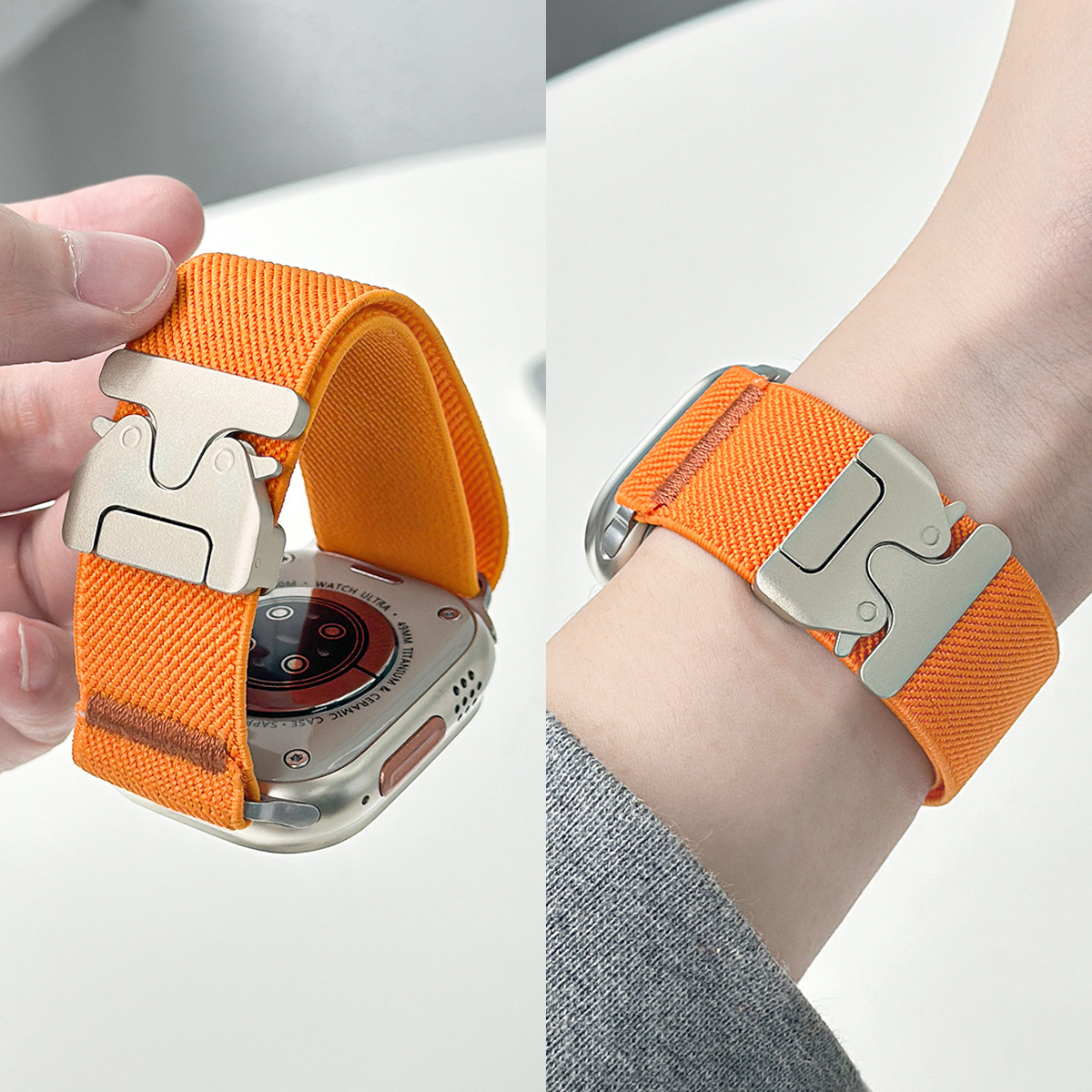 For Apple Watch Band Nylon Ela - Parachute Strap Elastic 리뷰 및 가격