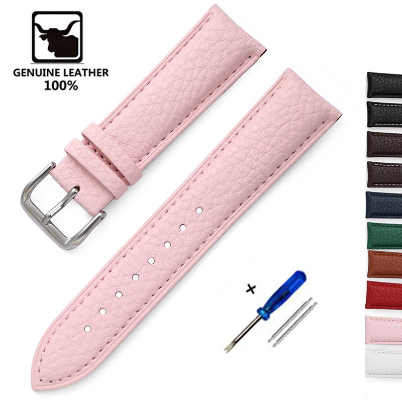 Litchi Pattern Soft Leather Wa - Nato Strap Nylon 리뷰 및 가격