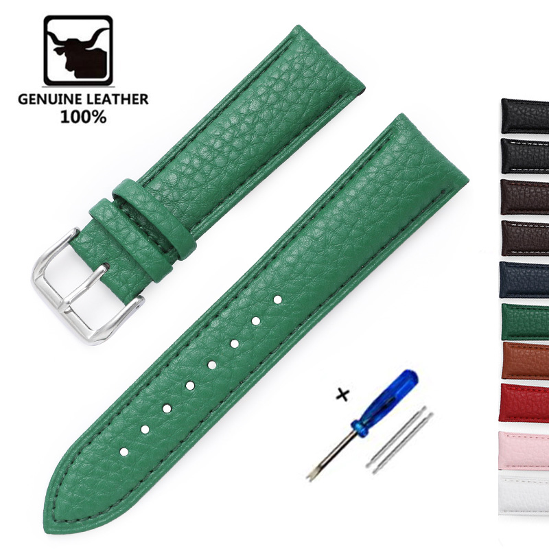 Litchi Pattern Soft Leather Wa - Nato Strap Nylon 리뷰 및 가격