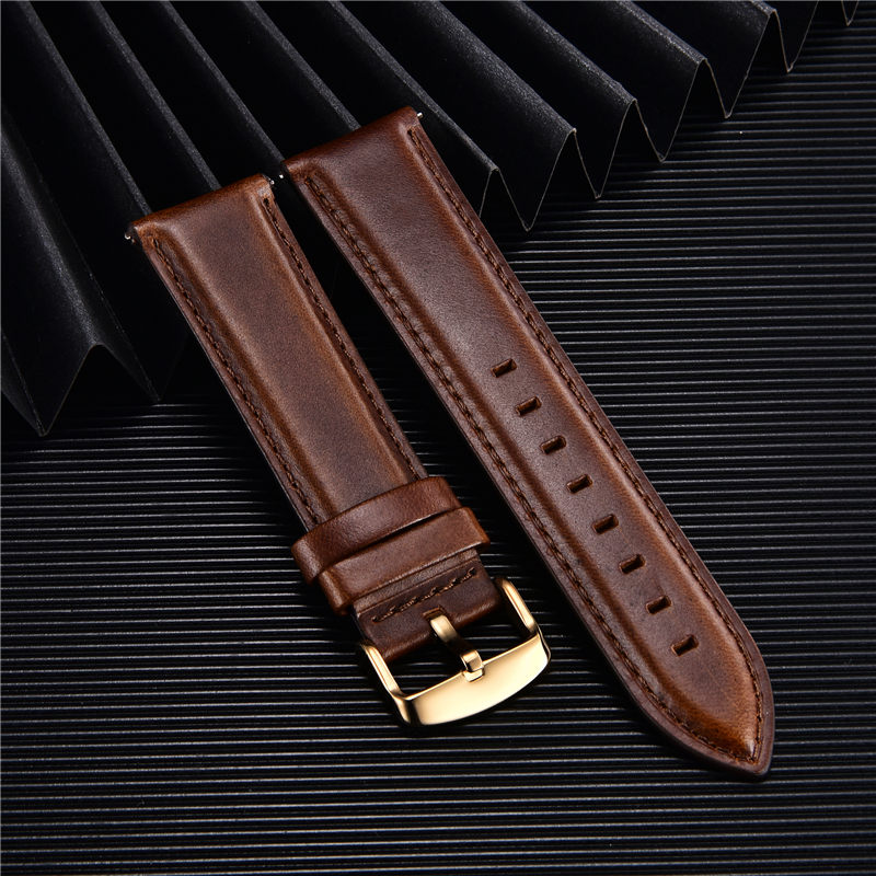 High Quality Genuine Leather W - Leather Strap Quick Release 리뷰 및 가격