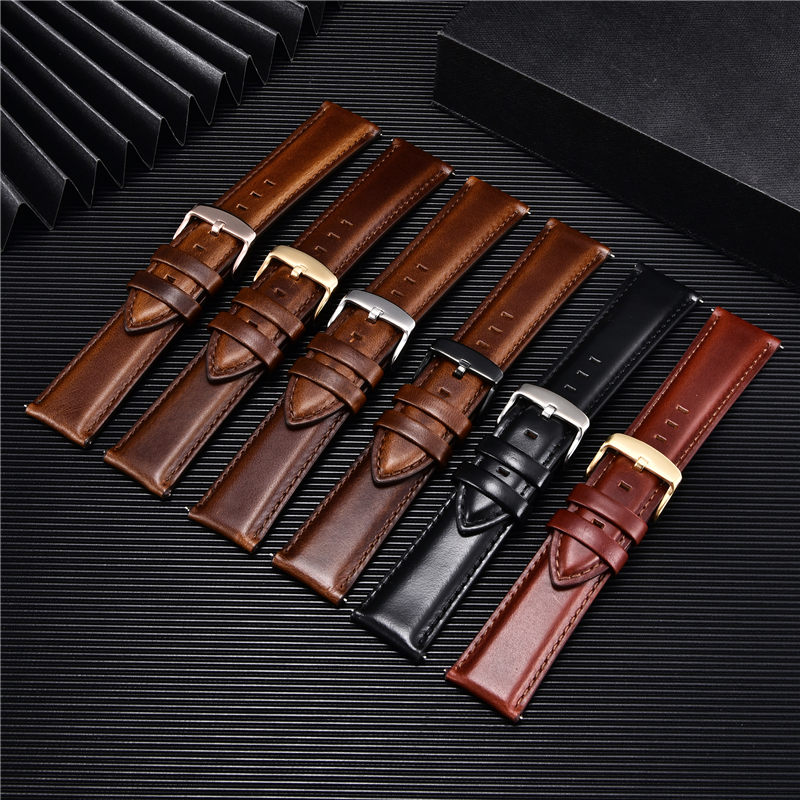 High Quality Genuine Leather W - Leather Strap Quick Release 리뷰 및 가격