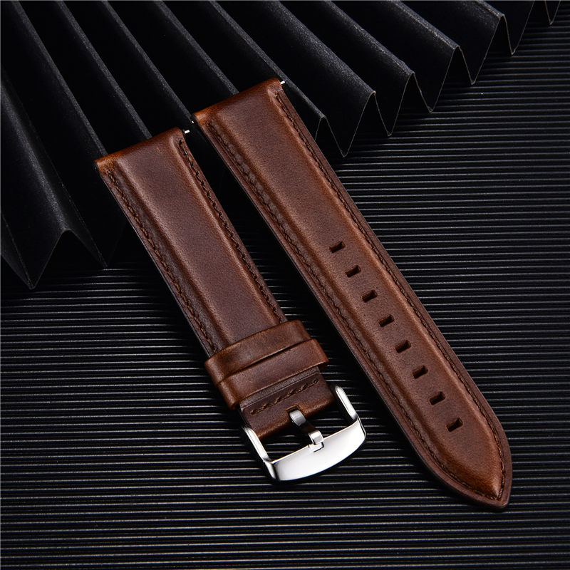 High Quality Genuine Leather W - Leather Strap Quick Release 리뷰 및 가격