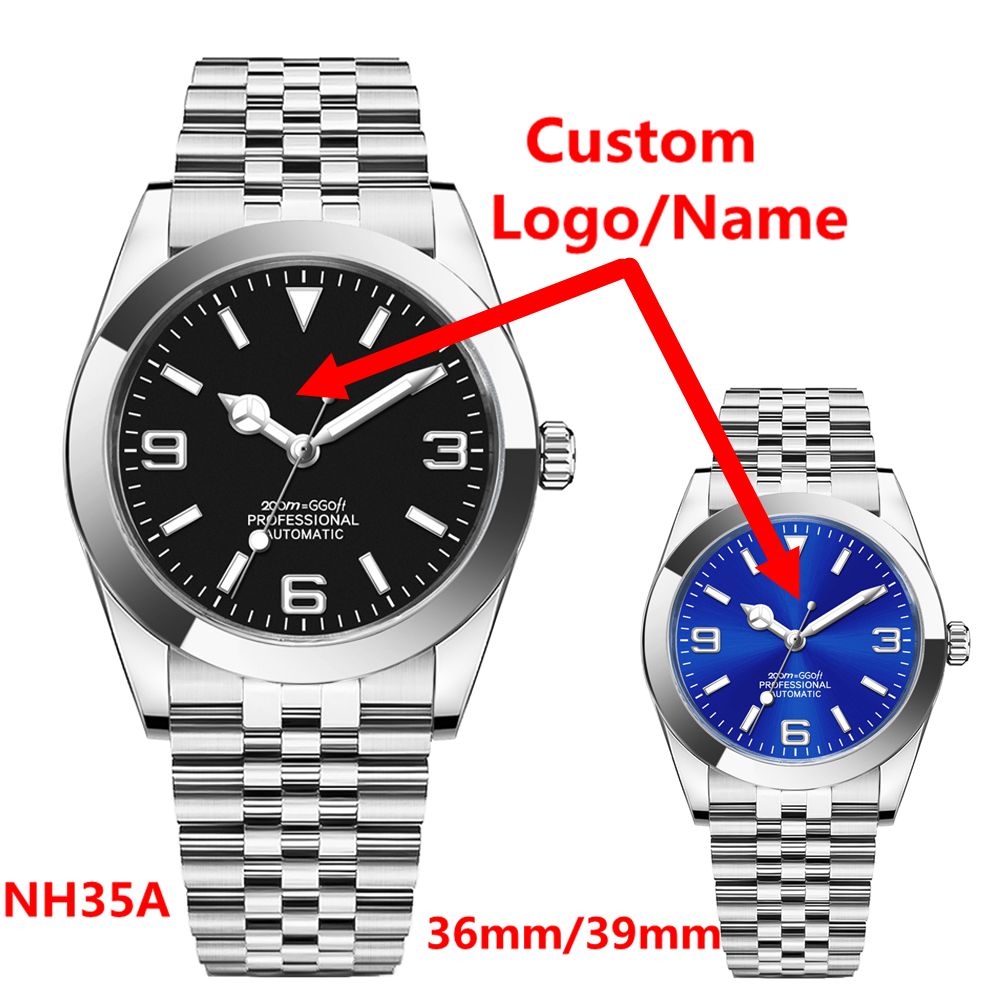 Custom Logo Luxury NH35 Watch  - Stainless Bracelet Diver 리뷰 및 가격