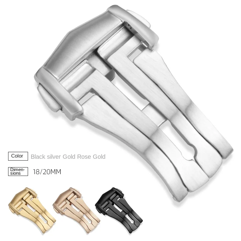 Stainless Steel Watch Buckle f - Butterfly Clasp Deployant 리뷰 및 가격