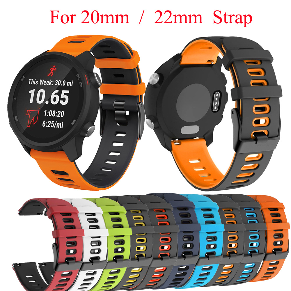 20 22mm Wrist Straps Band For  - Silicone Watch Band 22Mm 리뷰 및 가격