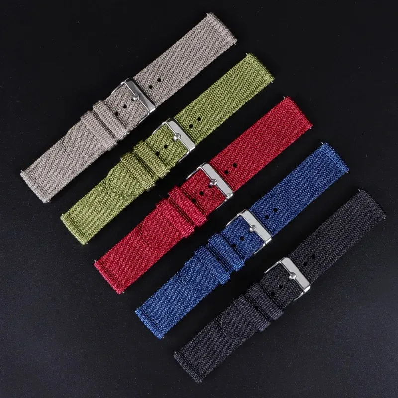 18 20 22 24mm Nylon Canvas Str - Nato Strap Nylon 리뷰 및 가격