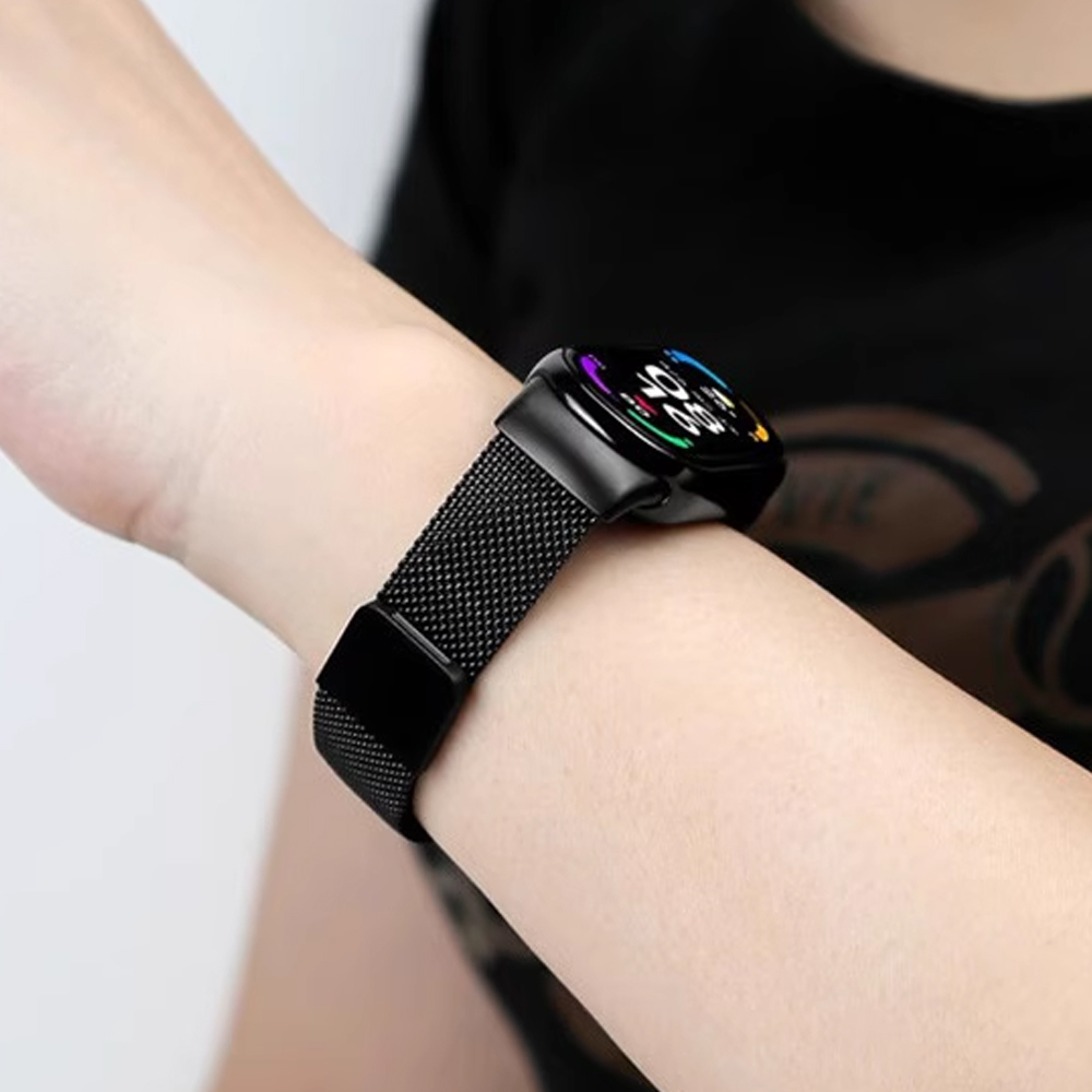 Strap For Xiaomi Mi Band 8 9 a - Milanese Loop Magnetic 리뷰 및 가격