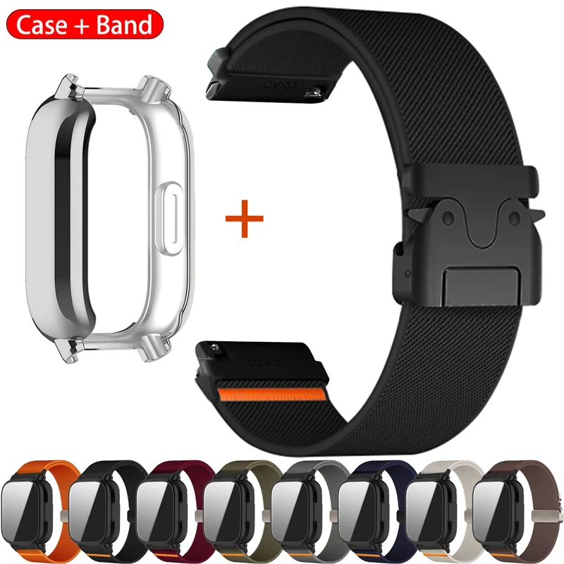 Nylon Straps+ TPU case for Red - Parachute Strap Elastic 리뷰 및 가격