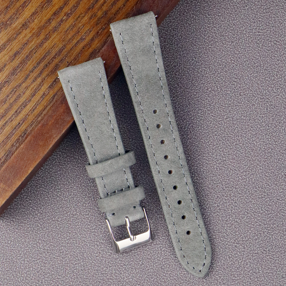 Premium Leather Suede Watch St - Suede Strap Watch 리뷰 및 가격