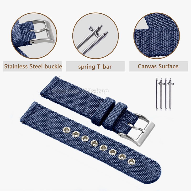 Nylon Strap 18mm 20mm 22mm Ban - Nato Strap Nylon 리뷰 및 가격