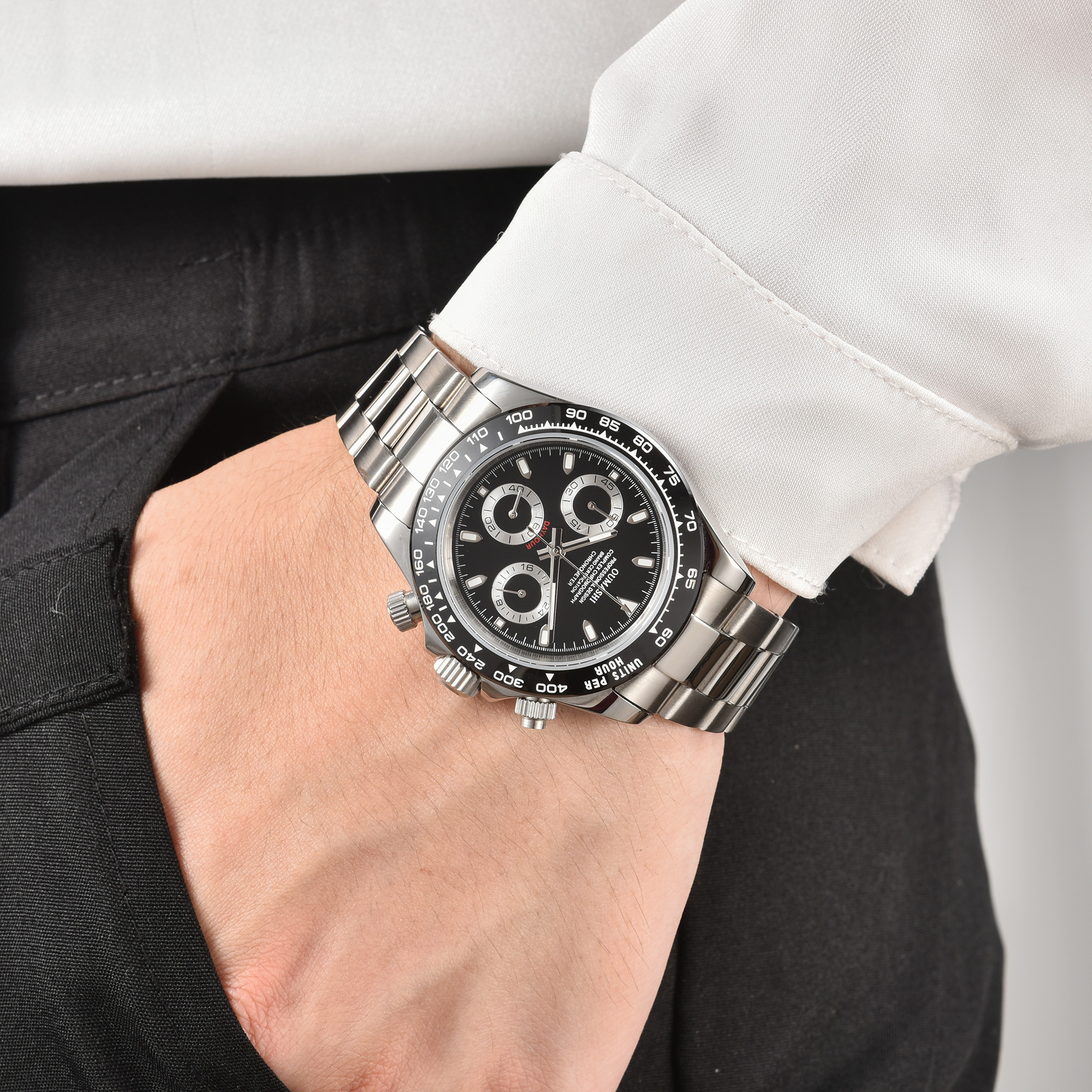 Men's watch VK63 Quartz moveme - Stainless Bracelet Diver 리뷰 및 가격