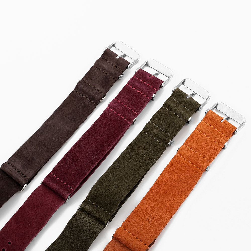 18mm 20mm 22mm Vintage Soft Su - Suede Strap Watch 리뷰 및 가격
