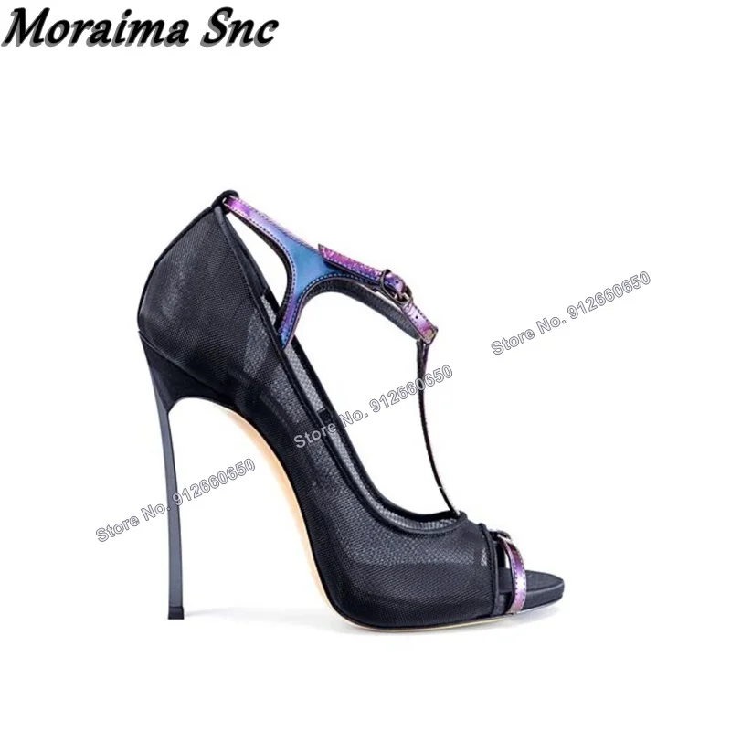 Moraima Snc Air Mesh T Strap M - Mesh Strap Metal 리뷰 및 가격