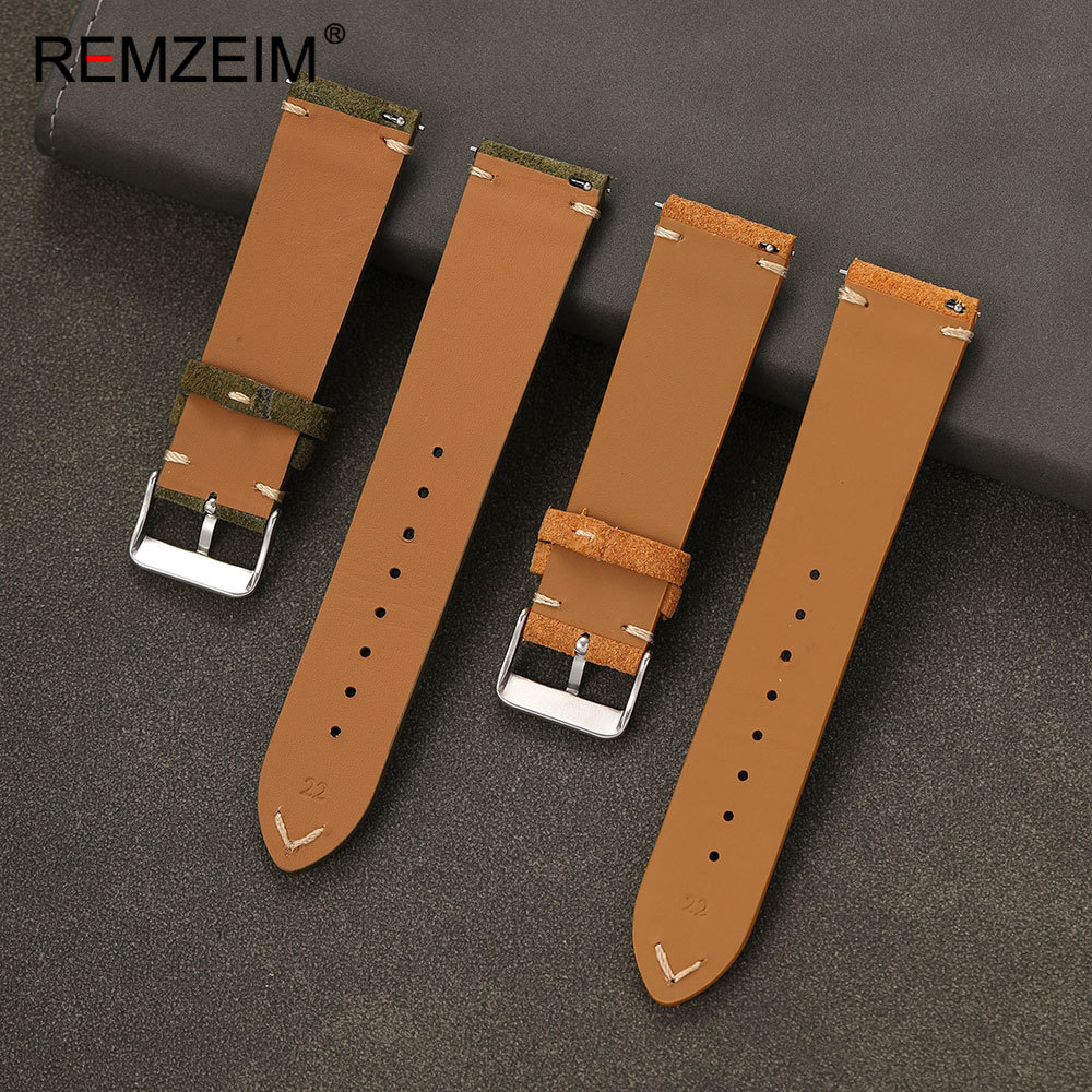 Unisex Suede Leather Watch Bel - Suede Strap Watch 리뷰 및 가격