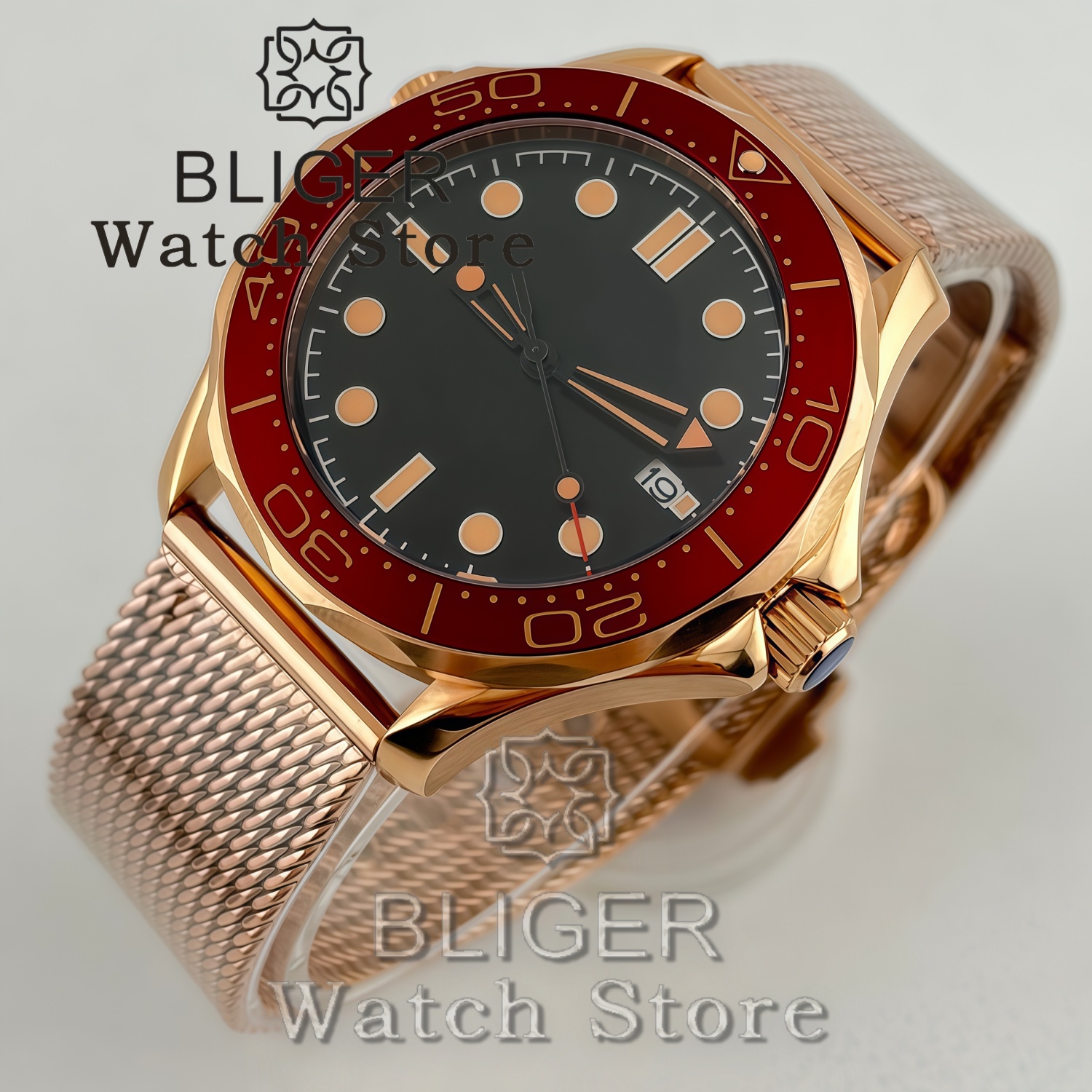 BLIGER Vintage Bronze Rose Gol - Tropic Strap Vintage 리뷰 및 가격