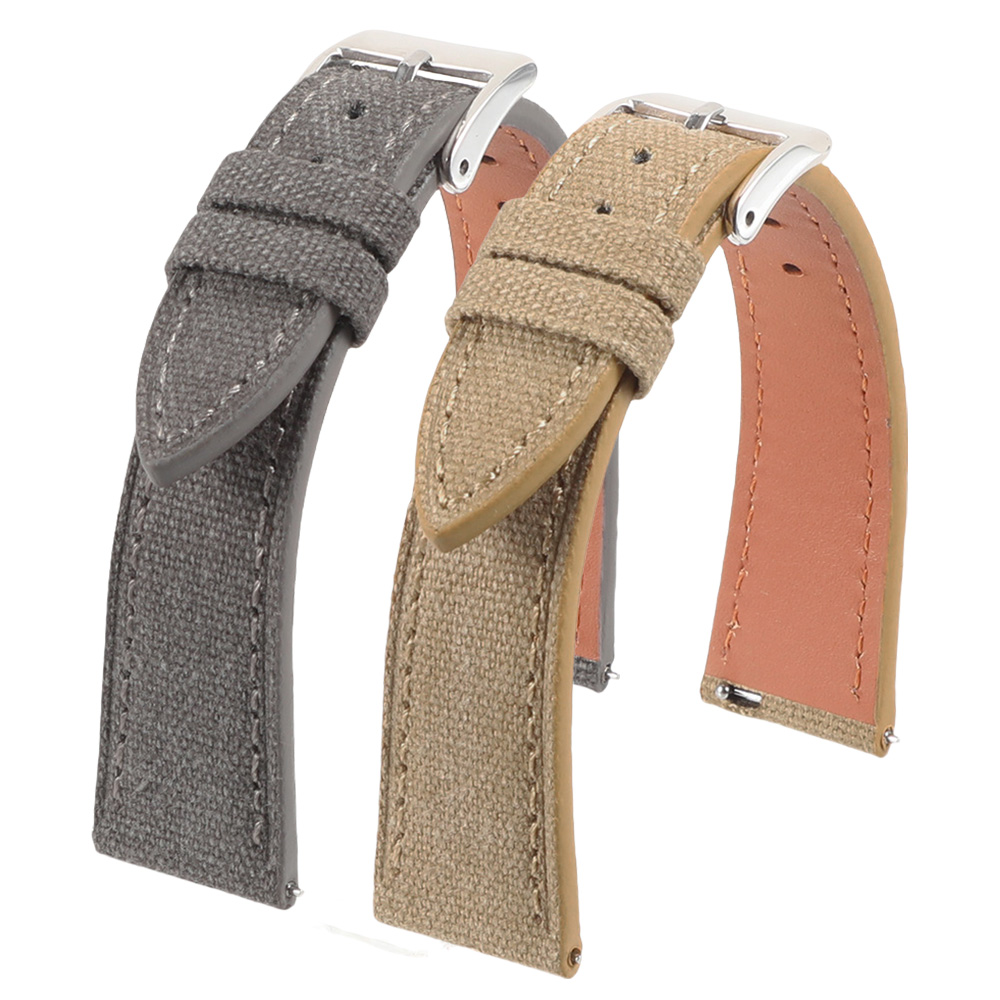 Handcrafted Slim Watch Strap 2 - Canvas Strap Watch 리뷰 및 가격