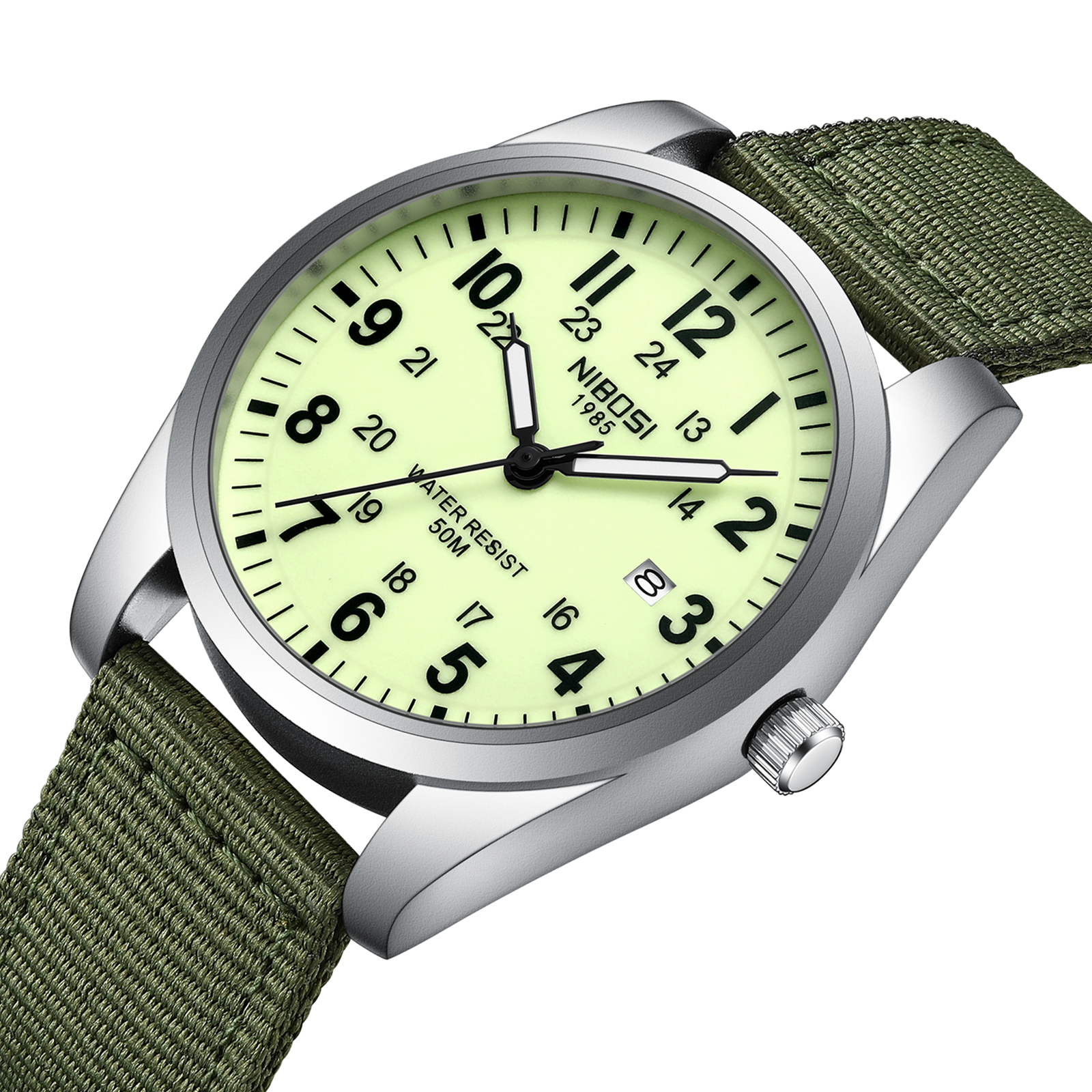 NIBOSI Mens Watches Analog Mil - Tropic Strap Vintage 리뷰 및 가격