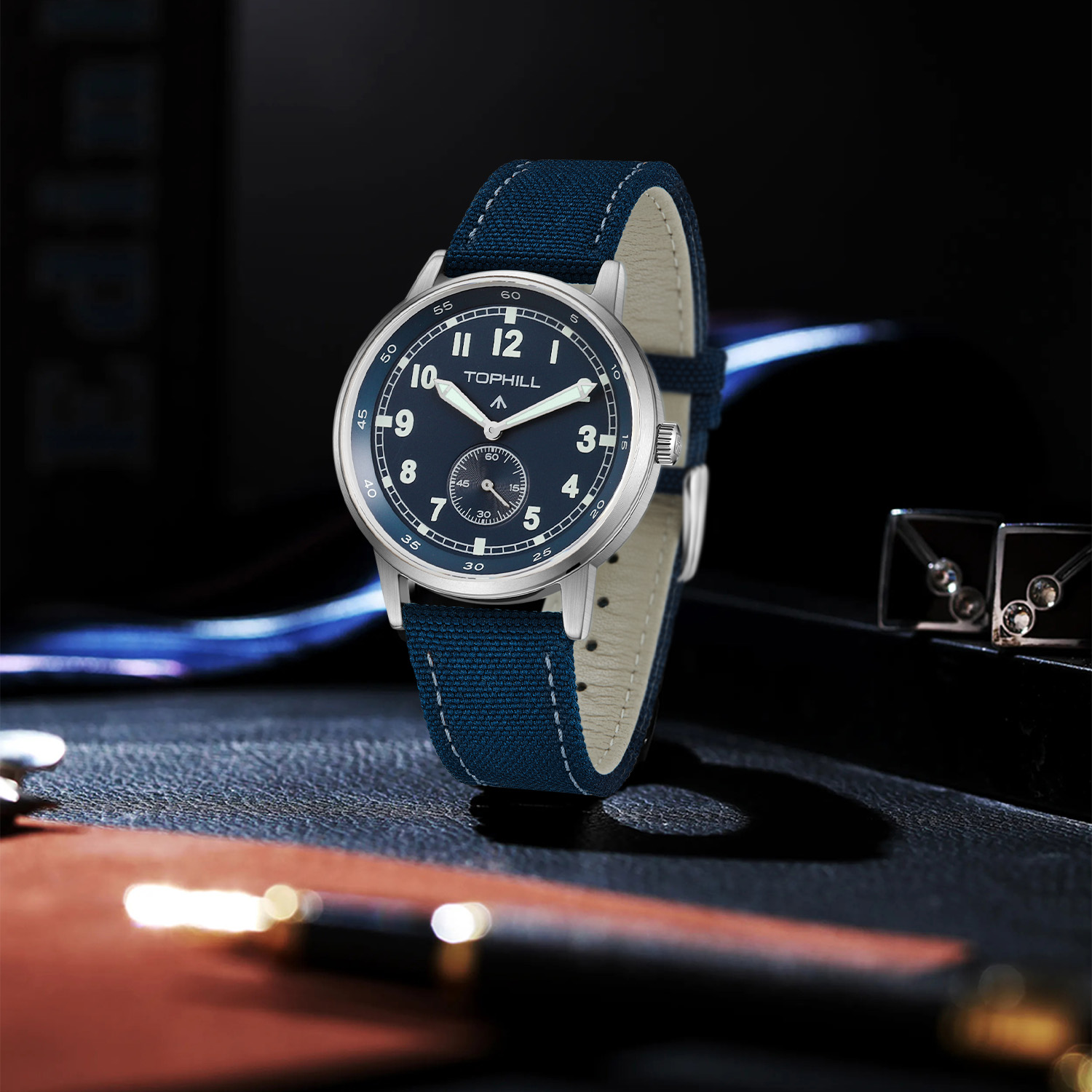 2025 New TOPHILL TW099G 40mm B - Canvas Strap Watch 리뷰 및 가격