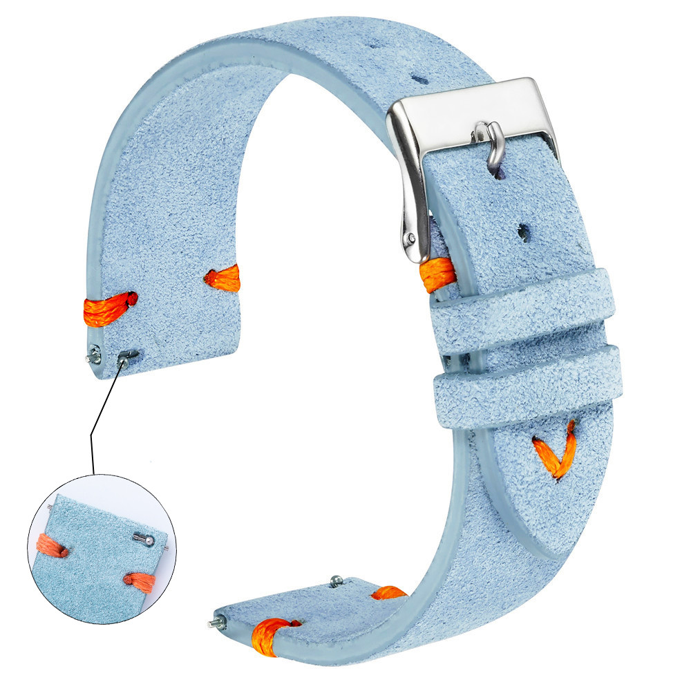 Suede Watch Straps 18mm 20mm H - Suede Strap Watch 리뷰 및 가격
