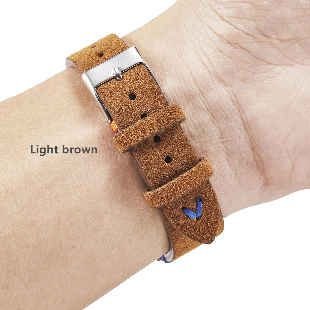 Suede Watch Straps 18mm 20mm H - Suede Strap Watch 리뷰 및 가격