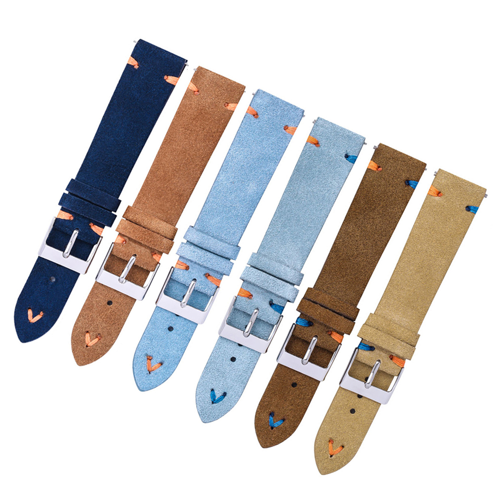 Suede Watch Straps 18mm 20mm H - Suede Strap Watch 리뷰 및 가격