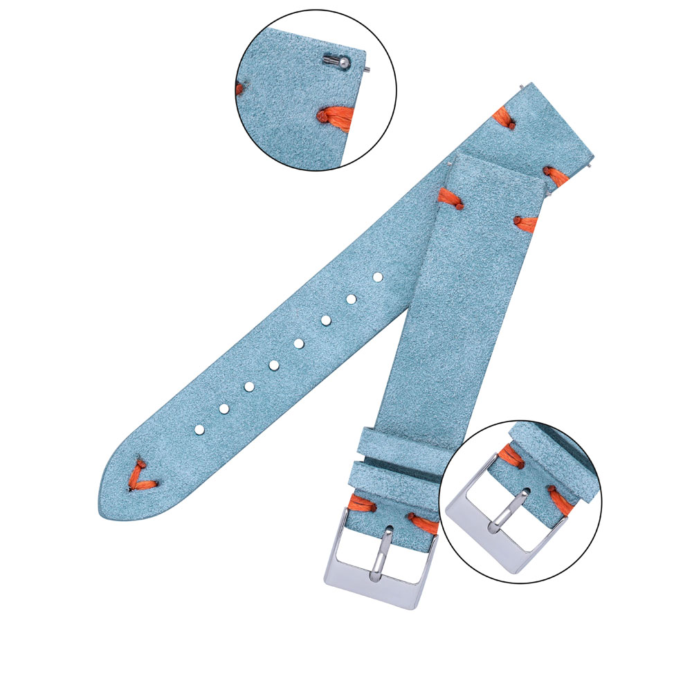 Suede Watch Straps 18mm 20mm H - Suede Strap Watch 리뷰 및 가격