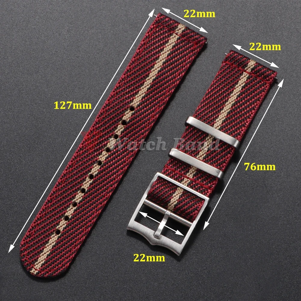 20 22mm Nylon Strap for Tudor  - Nato Strap Nylon 리뷰 및 가격