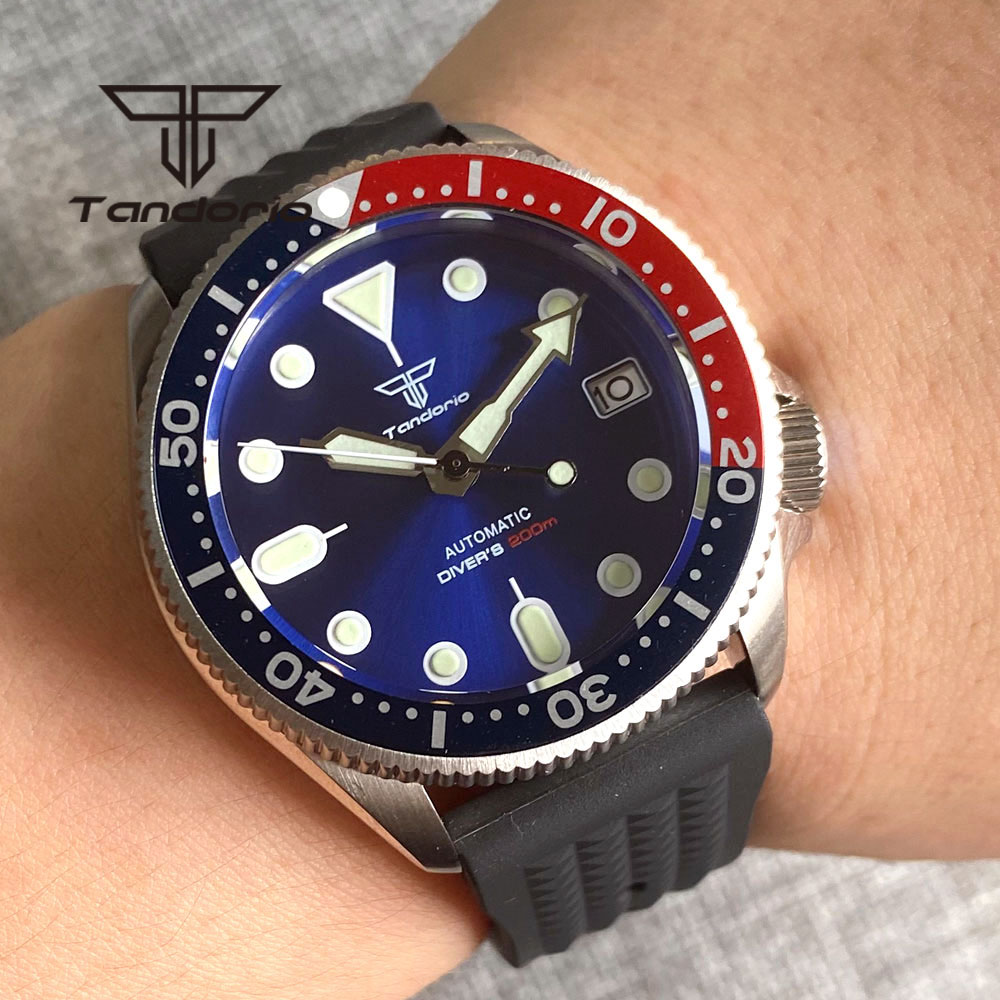 Tandorio NH35A 37mm Automatic  - Rubber Strap Diver 리뷰 및 가격