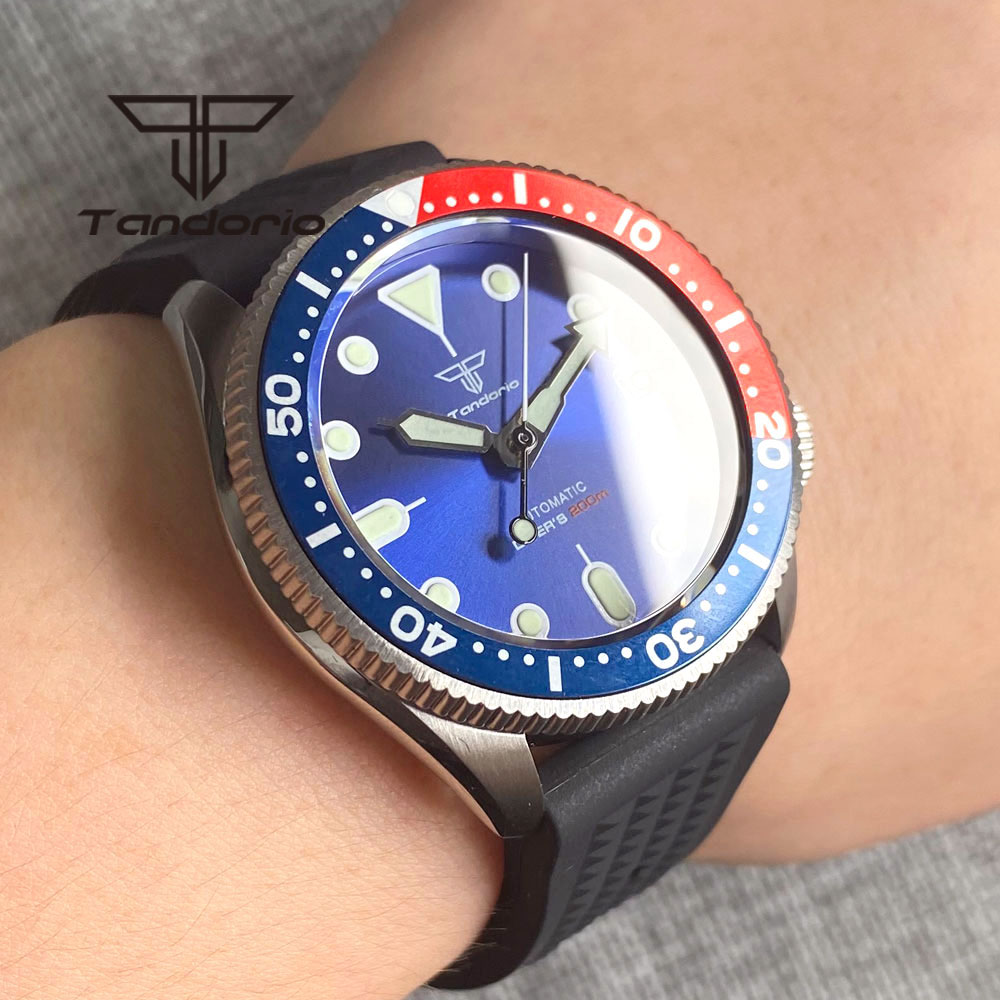 Tandorio NH35A 37mm Automatic  - Rubber Strap Diver 리뷰 및 가격