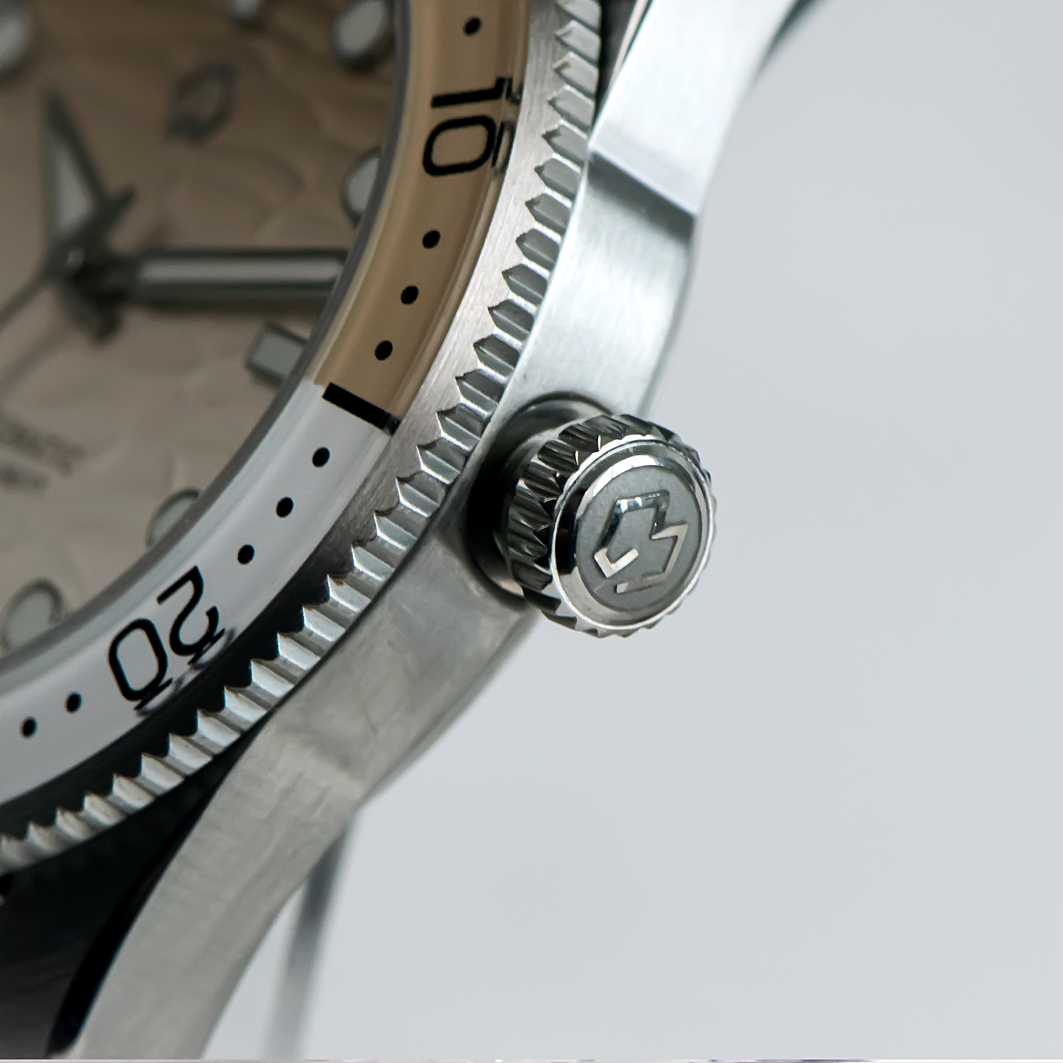 40mm Diver Watch Texture Men's - Rubber Strap Diver 리뷰 및 가격