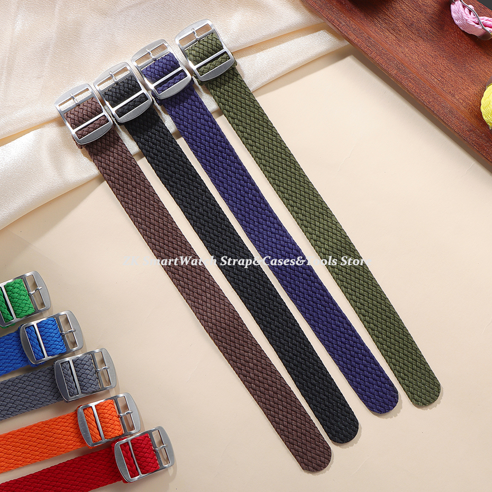 14mm 16mm 18mm 20mm 22mm Perlo - Perlon Strap Woven 리뷰 및 가격