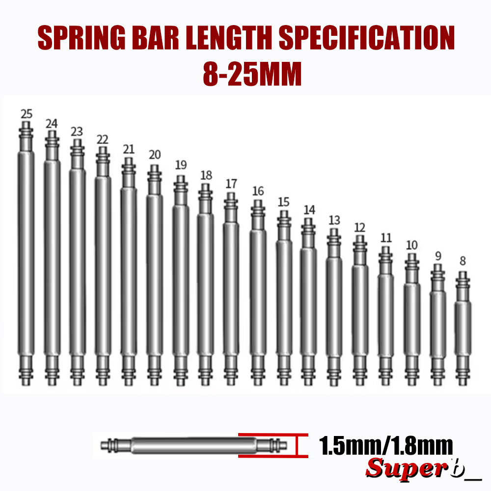 360pcs Dia 1.3mm/1.5mm/1.8mm S - Spring Bar Tool Set 리뷰 및 가격