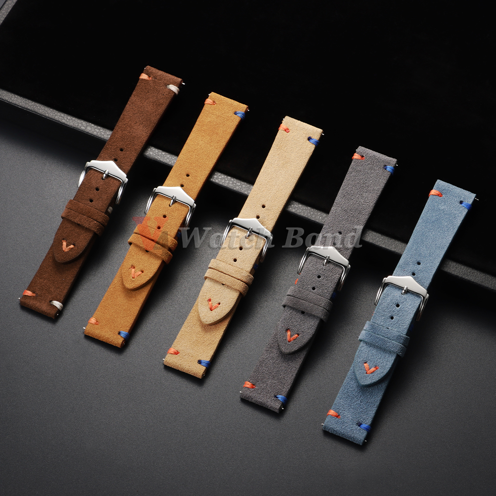 18mm 20mm 22mm Vintage Suede L - Suede Strap Watch 리뷰 및 가격