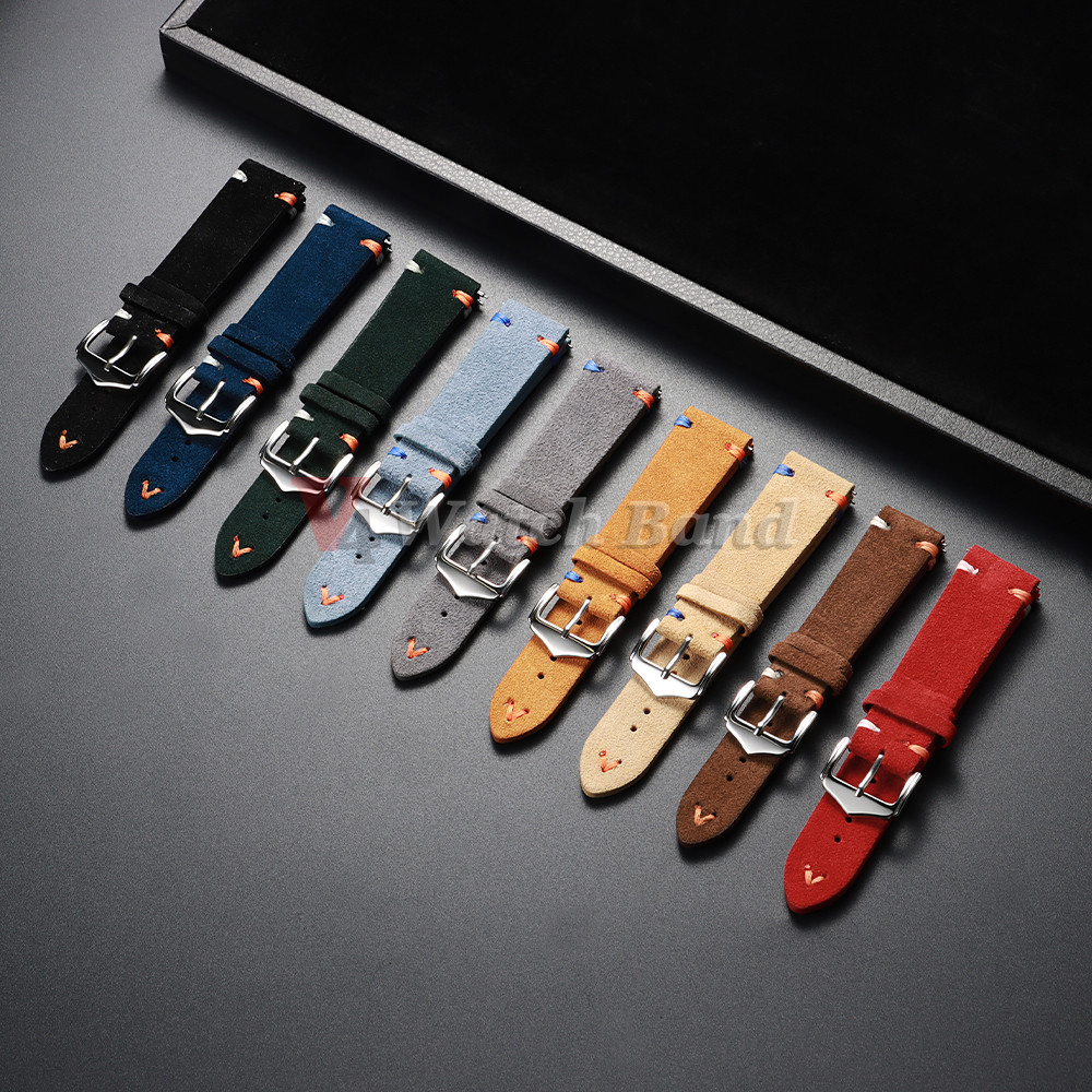 18mm 20mm 22mm Vintage Suede L - Suede Strap Watch 리뷰 및 가격
