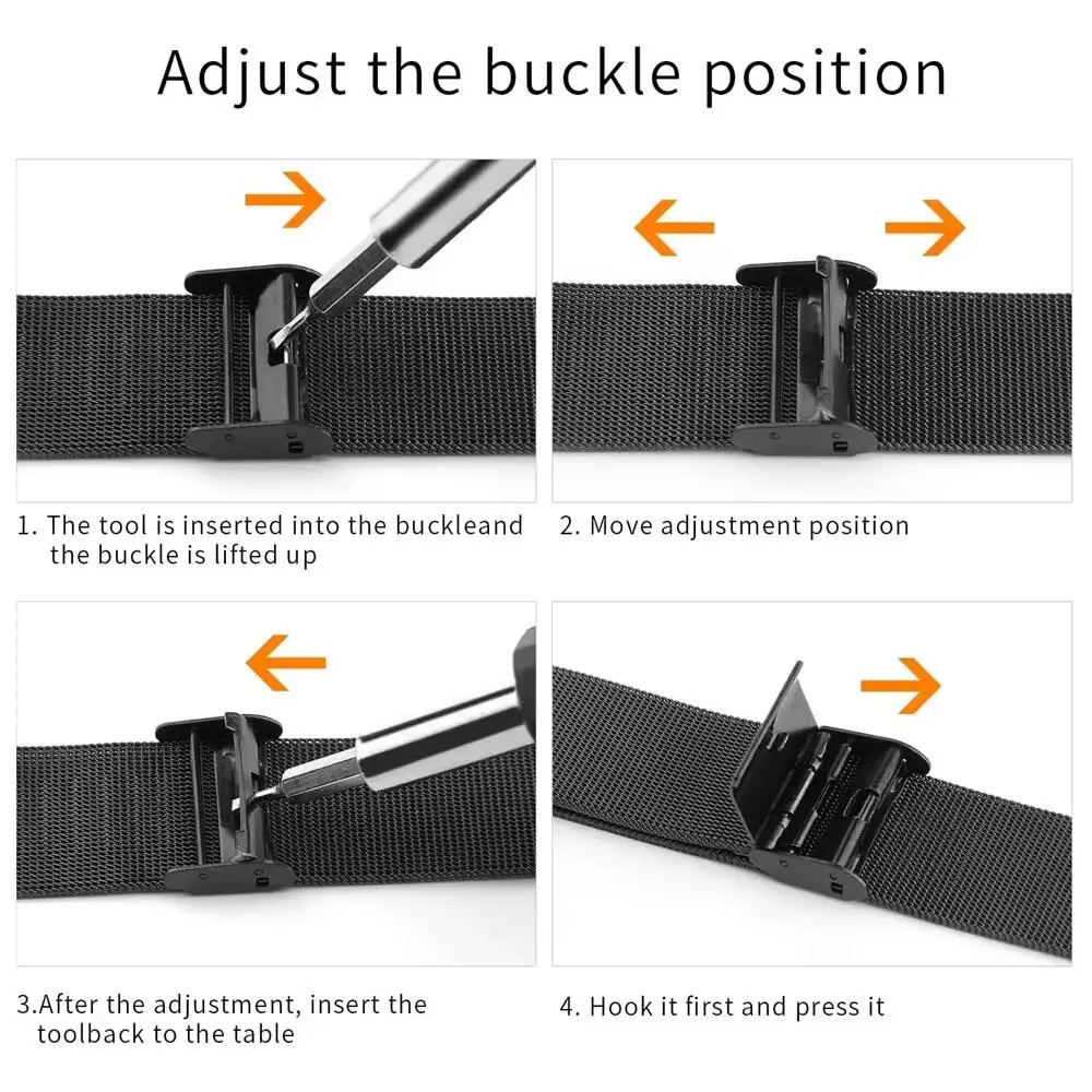 Metal Bands for Fitbit Versa 4 - Mesh Strap Metal 리뷰 및 가격