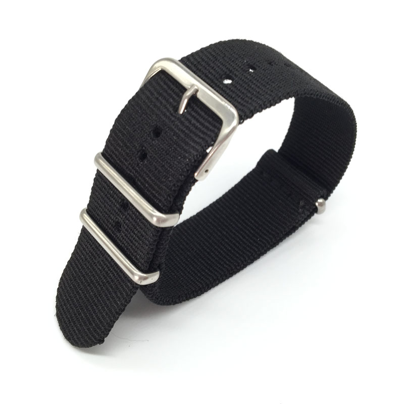 Black Nylon Strap for 16mm 18m - Nato Strap Nylon 리뷰 및 가격