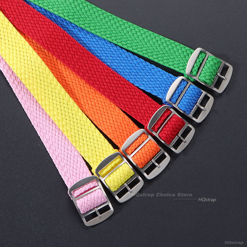 16mm 18mm 20mm 22mm Strap for  - Perlon Strap Woven 리뷰 및 가격