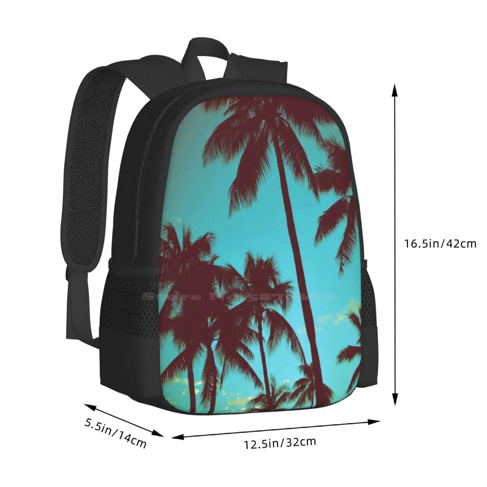 Vintage Tropical Palms Pattern - Tropic Strap Vintage 리뷰 및 가격
