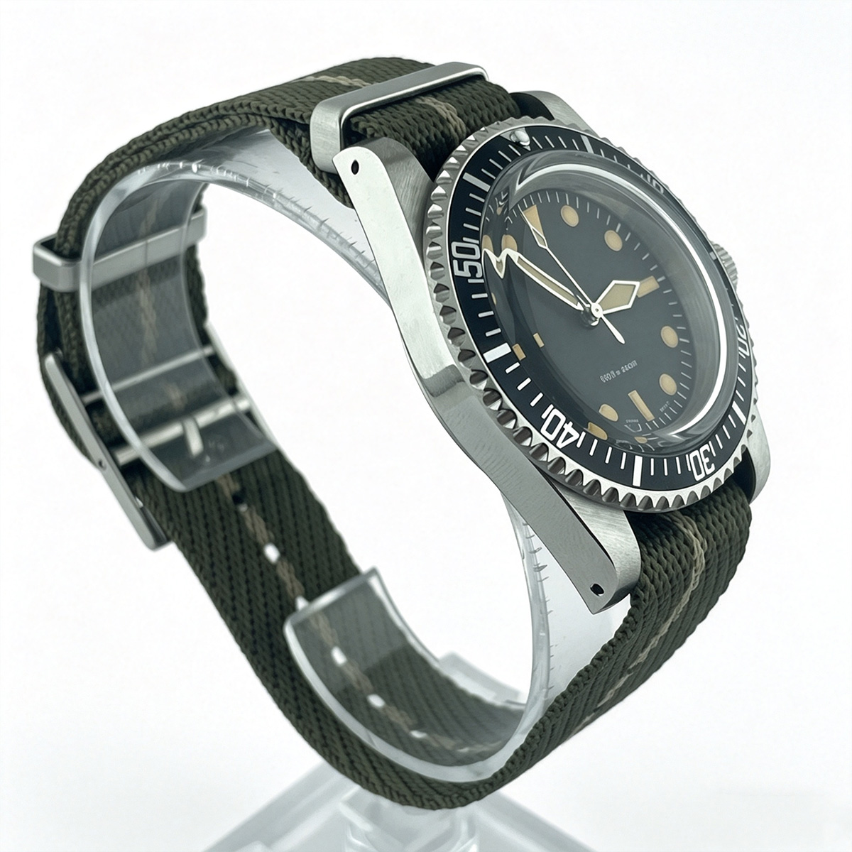 39.5mm Diver Retro watch acryl - Tropic Strap Vintage 리뷰 및 가격