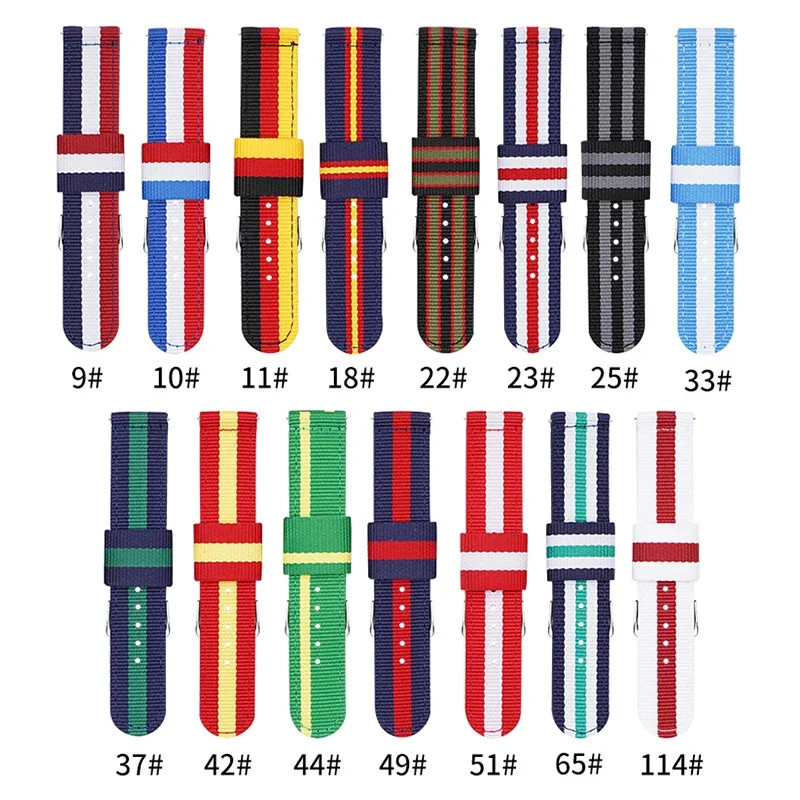 20mm 22mm Woven Nylon Strap fo - Nato Strap Nylon 리뷰 및 가격
