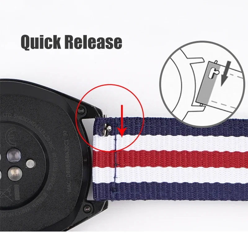 20mm 22mm Woven Nylon Strap fo - Nato Strap Nylon 리뷰 및 가격