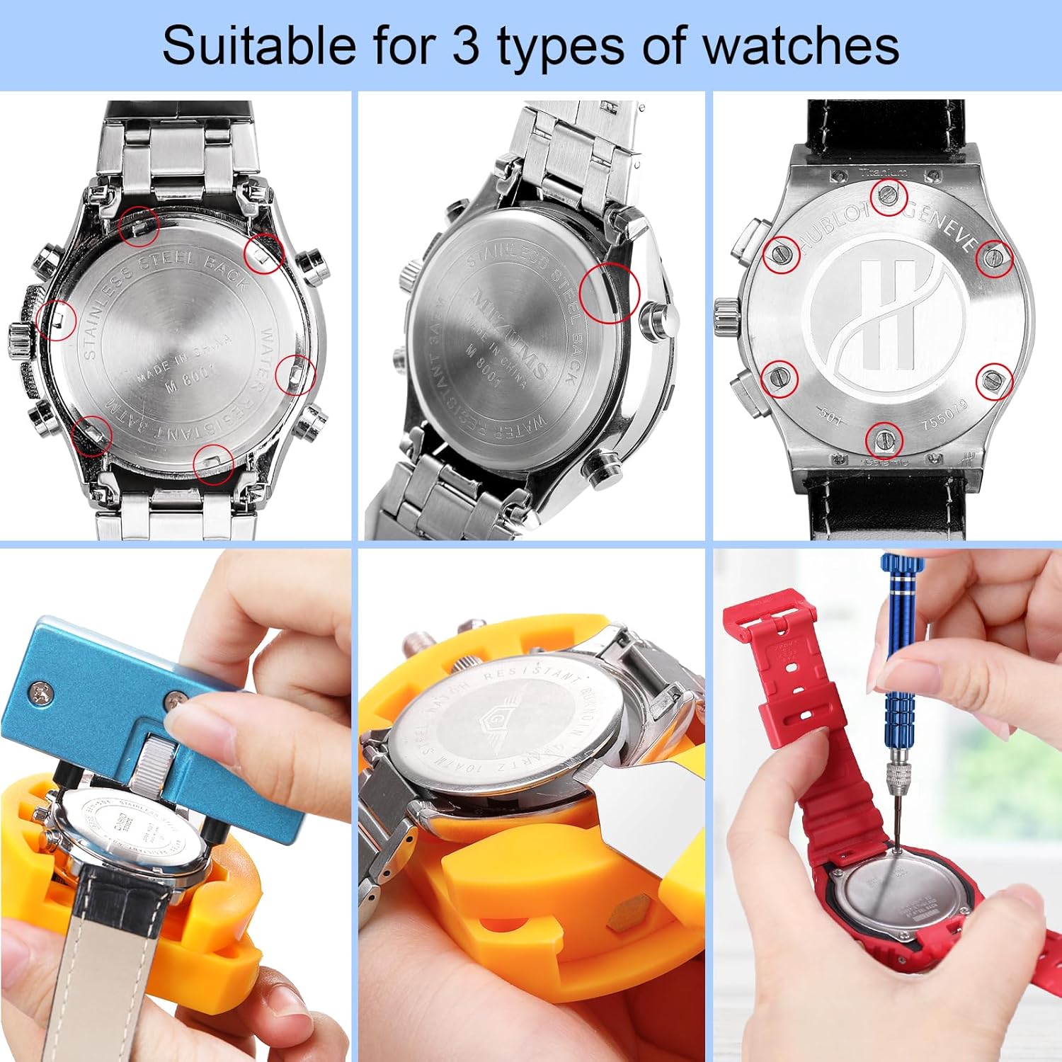 32 pcs Watch Battery Replaceme - Spring Bar Tool Set 리뷰 및 가격