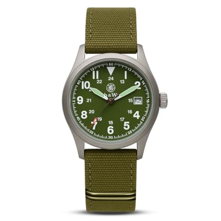 Men's Military Watch, 3 Interc - Canvas Strap Watch 리뷰 및 가격