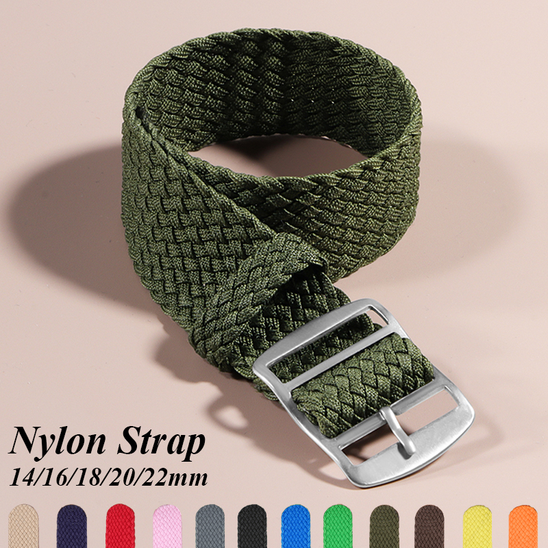 16mm 18mm 20mm 22mm Nylon Canv - Perlon Strap Woven 리뷰 및 가격