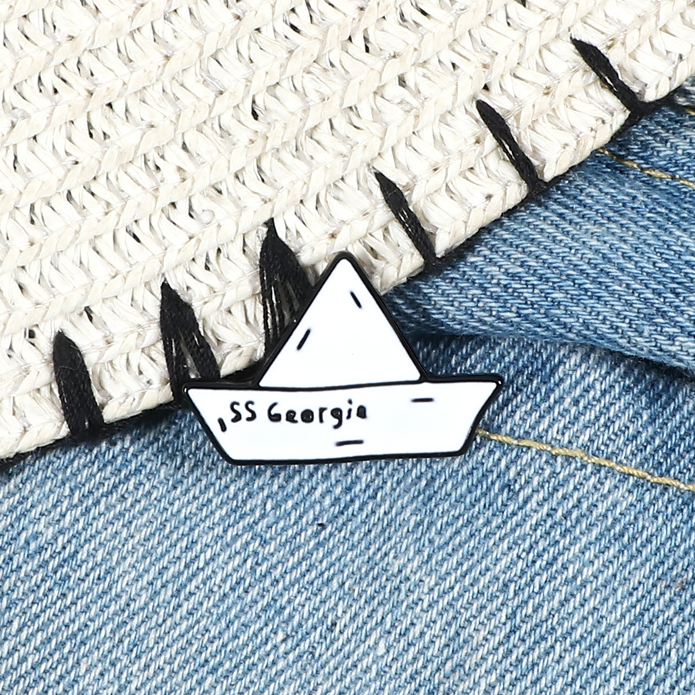 Paper Boat Enamel Pin SS Georg - Buckle Pin Ss 리뷰 및 가격