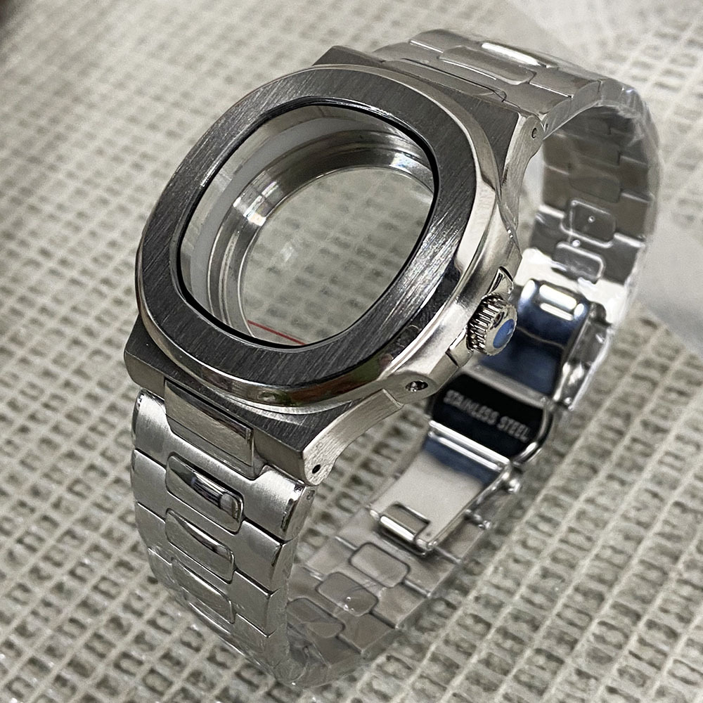 40mm Nautilus Watch Case Mod K - Butterfly Clasp Deployant 리뷰 및 가격