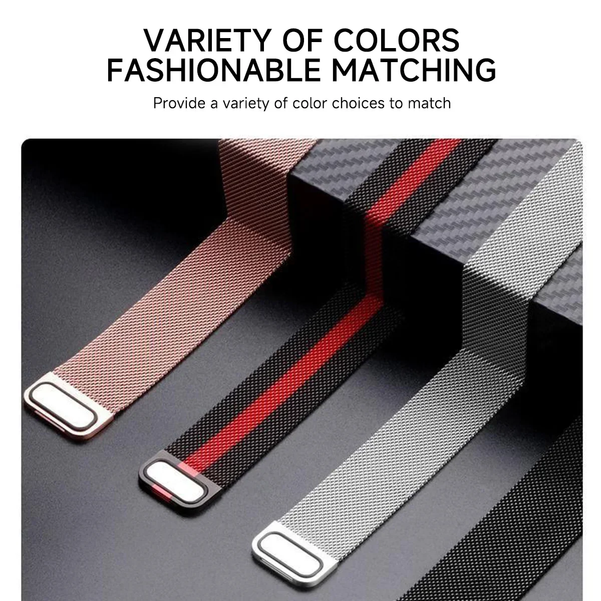 Metal Strap For Fitbit Versa 4 - Milanese Loop Magnetic 리뷰 및 가격