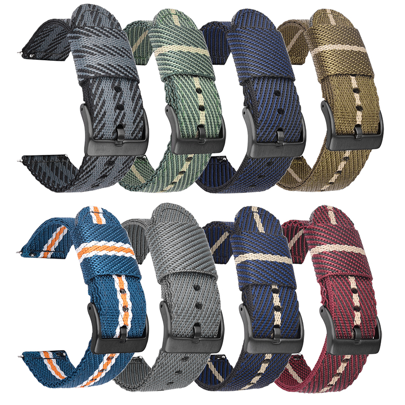 Woven Nylon Strap 18mm 20mm 22 - Nato Strap Nylon 리뷰 및 가격