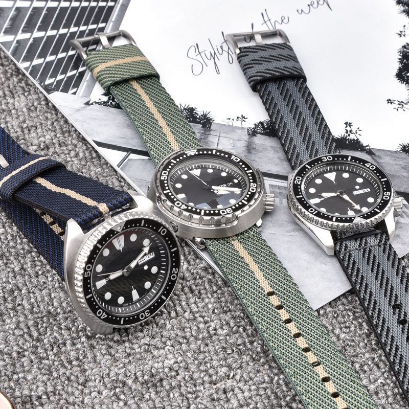 Woven Nylon Strap 18mm 20mm 22 - Nato Strap Nylon 리뷰 및 가격